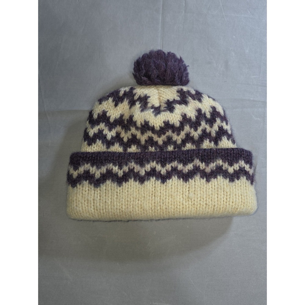 vintage Wigwam 100% pure wool knit hat